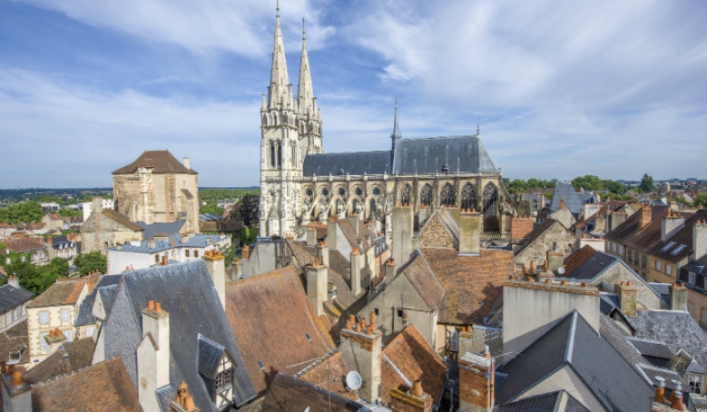 Moulins vue d'en haut